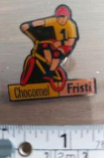 Chocomel Fristi BMX pin / button / speld te koop, Verzamelen, Speldjes, Pins en Buttons, Sport, Ophalen of Verzenden, Speldje of Pin