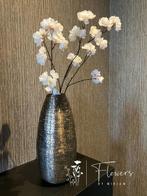 Zijden silk bloesemtak wit/roze 99cm NIEUW!, Binnen, Info@flowersbymirjam.nl, Nieuw, Transformatorstraat 6a