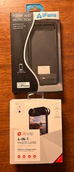 iPhone 6 slim fit battery case + 4-in-1 photo lens, Ophalen of Verzenden, Zo goed als nieuw, Overige typen, Apple iPhone