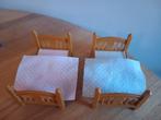 Sylvanian families twee bedden stapelbaar, Verzamelen, Ophalen of Verzenden, Zo goed als nieuw, Poppenhuis