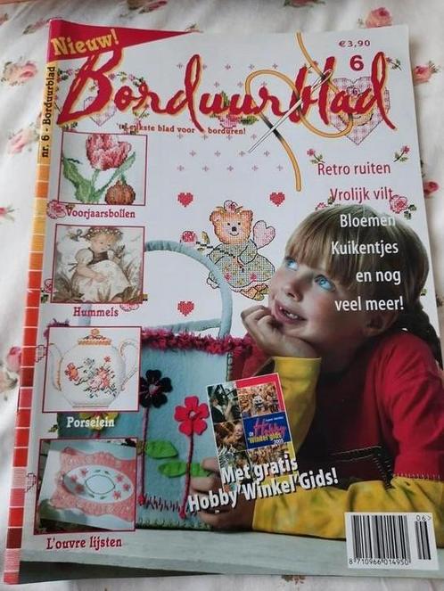 Verschillende borduurboeken, Boeken, Hobby en Vrije tijd, Zo goed als nieuw, Ophalen of Verzenden
