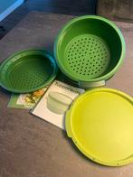 Tupperware Microgourmet Stoomkoker - Weinig Gebruikt, Ophalen of Verzenden, Zo goed als nieuw, Groen, Overige typen