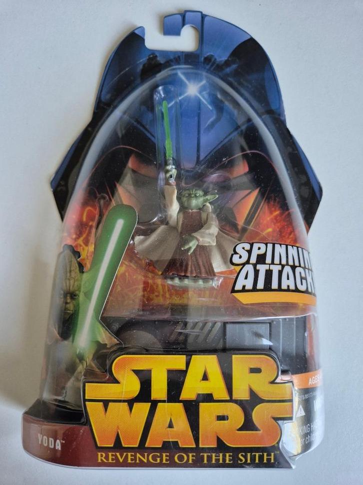 Star Wars ROTS 26 Yoda Spinning Attack, Verzamelen, Star Wars, Nieuw, Actiefiguurtje, Ophalen of Verzenden