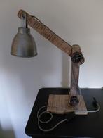 Stoere tafellamp, Huis en Inrichting, Ophalen, 50 tot 75 cm, Zo goed als nieuw, Metaal