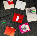 Veel Leica handleidingen M, R, Projectie etc, Audio, Tv en Foto, Fotocamera's Analoog, Ophalen of Verzenden, Zo goed als nieuw