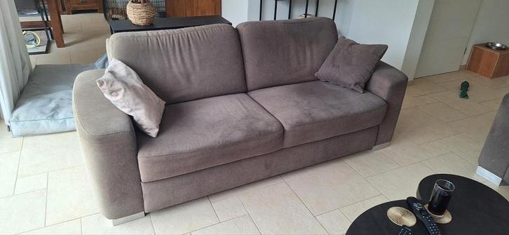 2 bankstellen, en ook complete inboedel, lampen, keuken, Huis en Inrichting, Banken | Bankstellen, Gebruikt, Ophalen