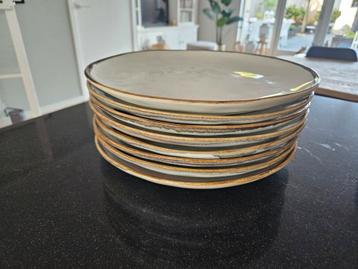 Xenos Eetborden - Set van 8 beschikbaar voor biedingen