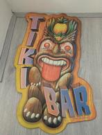 Tiki Bar Metalen Bord - Vintage Decoratie, Ophalen of Verzenden, Gebruikt