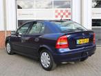 Opel Astra 1.6i-8V GL Comfort Automaat/Airco/Stuurbekr/CV/Tr, Gebruikt, 4 cilinders, Blauw, Origineel Nederlands
