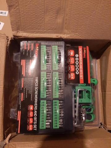 BeHappy Schroevendraaier en Bitset - 118 Delig beschikbaar voor biedingen