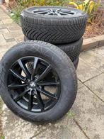Winterbanden -7mm profiel- met velgen en TPMS - 215/60 R16, Ophalen, 16 inch, Banden en Velgen, Winterbanden