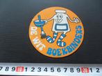 stickers DE WIT Boekbinders, Ophalen, Zo goed als nieuw