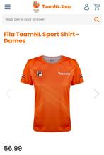 Nieuw! Fila Team NL dames sport shirt 2024 maat M, Ophalen of Verzenden, Nieuw, Maat 38/40 (M), Oranje