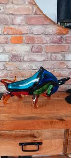 Murano Glas:Grote 40cm Stier Beeld🌹NIEUW🌹, Verzamelen, Ophalen of Verzenden, Nieuw, Dier