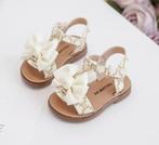 Sandalen met strik - beige mt 19, Meisje, Overige typen, Nieuw, Ophalen of Verzenden