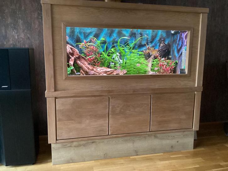 Aquarium zoet water, Dieren en Toebehoren, Vissen | Aquaria en Toebehoren, Gevuld zoetwateraquarium, Ophalen