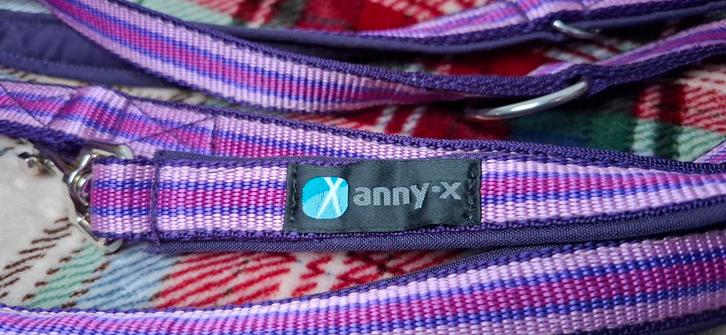 AnnyX verstelbare riem, Paars,  3m lang, 2,5cm breed, Dieren en Toebehoren, Hondenriemen, Nieuw, Ophalen of Verzenden