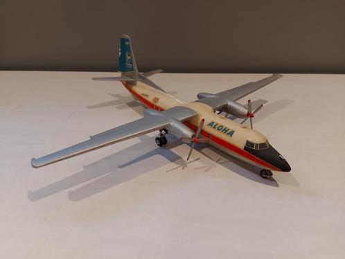 Plastic model Fokker F27 van Aloha Airlines schaal 1/72 (M47, Verzamelen, Luchtvaart en Vliegtuigspotten, Gebruikt, Schaalmodel