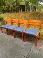 Scandinavische Stoelenset - 4 Stuks, Ophalen, Gebruikt, Blauw, Vier