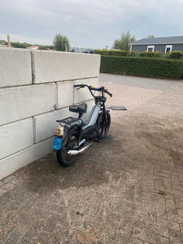 Tomos A35 Blauw Kenteken, Fietsen en Brommers, Brommers | Overige merken, Gebruikt, Maximaal 45 km/u, Ophalen