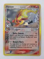 Pokemon Flareon Delta Species kaart, Ophalen of Verzenden, Gebruikt, Losse kaart, Foil