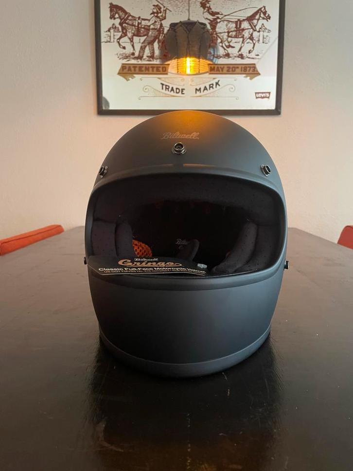 Biltwell Gringo helm mat zwart - nieuw in doos, Motoren, Kleding | Motorhelmen, Dames, Heren, Integraalhelm, S, Overige merken