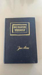 De blinde weerelt - Jan Mens, Ophalen of Verzenden, Gelezen, Jan Mens