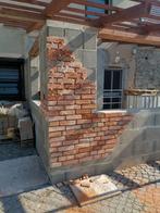 Steenstrips Oude Bakstenen Veldbrandstenen, Ophalen, Nieuw
