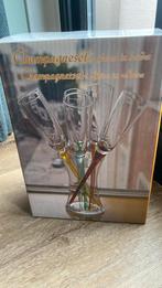 Champagne glazsn, Nieuw in de doos!, Huis en Inrichting, Keuken | Servies, Glas of Glazen, Ophalen of Verzenden, Overige stijlen