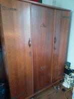 Vintage houten kledingkast, Ophalen, Vintage, 170 cm of meer, 170 cm of meer