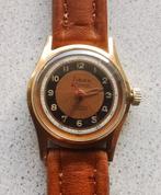 Liban vintage Zwitsers mechanisch herenhorloge jaren '40/50, Overige merken, Overige materialen, Verzenden, Polshorloge