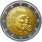 De speciale 2 Euro FRANKRIJK 2016 "Francois Mitterrand"unc., 2 euro, Frankrijk, Ophalen of Verzenden