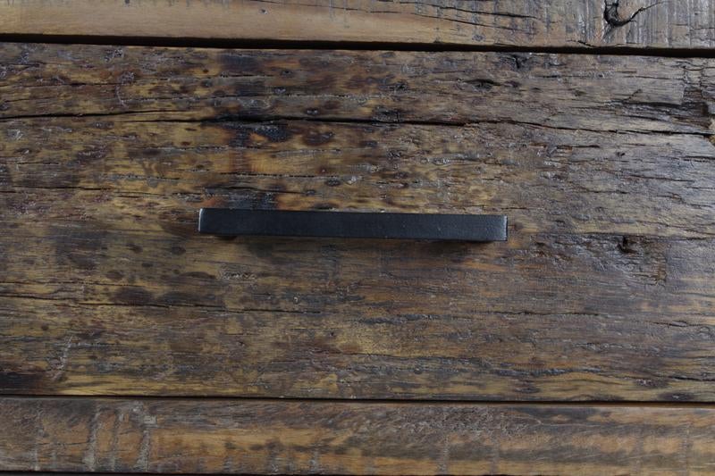Dressoir oud hout 120 85 lade+ 2 deuren voor de laagsteprijs, 100 tot 150 cm, 5 laden of meer, Nieuw, Ophalen of Verzenden