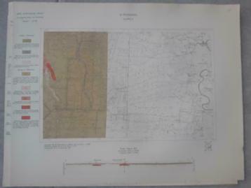 47 / Geologische kaart Roswinkel kwartblad II uit 1935 beschikbaar voor biedingen