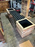 Houten plantenbak plantenbank nieuw, Ophalen, Nieuw, 60 tot 100 cm, Rechthoekig