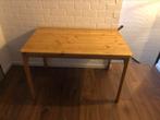 IKEA houten tafel met lades, Huis en Inrichting, Tafels | Eettafels, Ophalen, 100 tot 150 cm, Vier personen, Rechthoekig