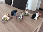 Beeldjes Franciens katten, Verzamelen, Ophalen, Gebruikt, Hond of Kat, Beeldje of Figuurtje