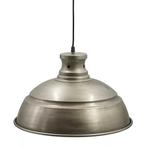 Hanglamp industriële vintage look nikkel kleur 42cm, Ophalen of Verzenden, Nieuw