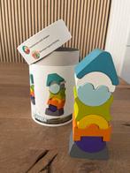 Houten Torenpuzzel - Vormen & Kleuren, Ophalen, Zo goed als nieuw, Overige typen