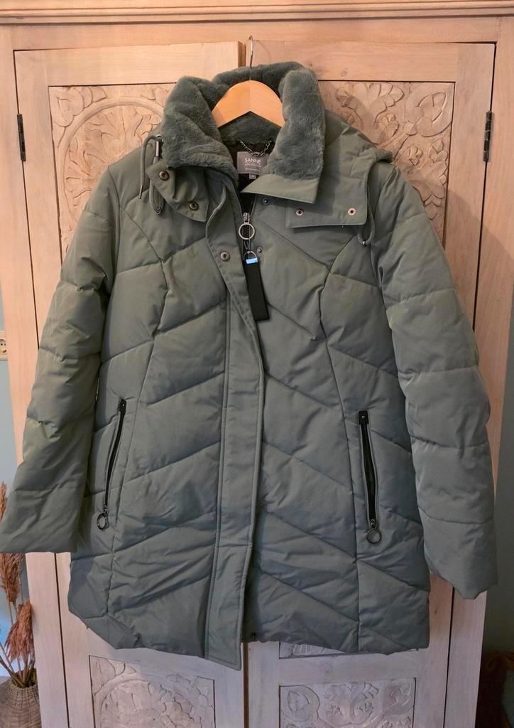 Sanne Amsterdam Zodiac Winterjas - Maat 46, Kleding | Dames, Jassen | Winter, Nieuw, Maat 46/48 (XL) of groter, Groen, Ophalen of Verzenden