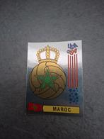 Panini sticker WK 94 USA. Embleem Marokko., Verzenden, Zo goed als nieuw, Sticker