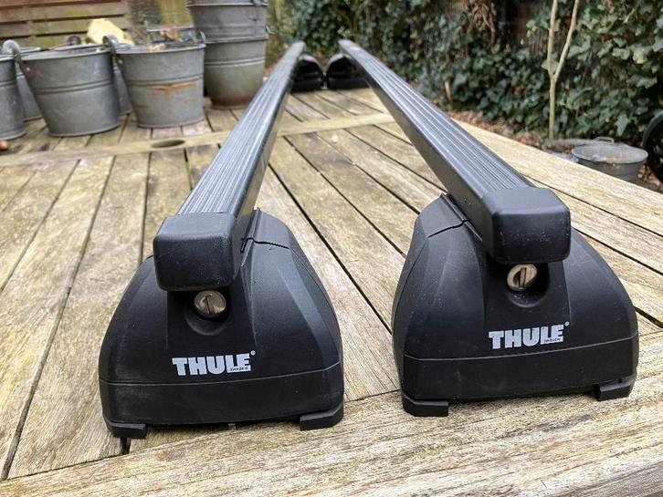 Dakdragers Thule voor Peugeot 3008 / 5008 Bouwjaar 2017-2023, Auto diversen, Dakdragers, Zo goed als nieuw, Ophalen