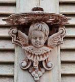 Gietijzeren wandconsole putty engel, Ophalen of Verzenden