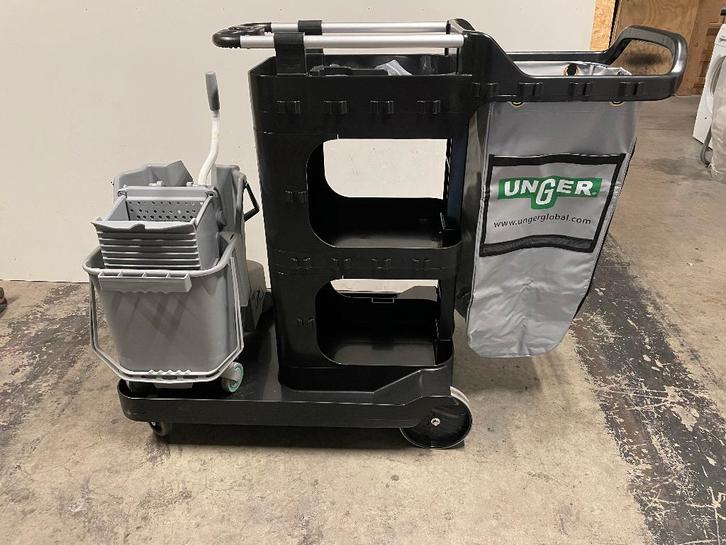 werkwagen schoonmaak Unger, Huis en Inrichting, Schoonmaakartikelen, Dweilemmer, -bak, of -wagen, Ophalen