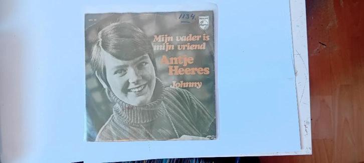 Antje Heeres - Johnny, Cd's en Dvd's, Vinyl | Nederlandstalig, Gebruikt, Levenslied of Smartlap, Overige formaten, Ophalen of Verzenden