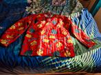Rood shirt / blouse met muziekinstrumenten maat 164, Ophalen of Verzenden, Zo goed als nieuw, 158 t/m 164, Jongen