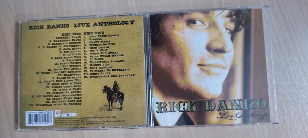 Rick Danko Live Anthology  2CD (The Band), Ophalen of Verzenden, 2000 tot heden, Zo goed als nieuw