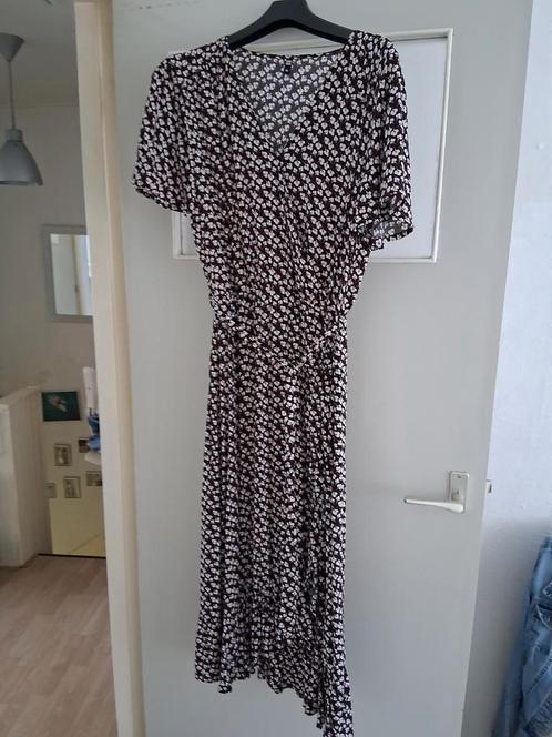 Jurk meederkleurig maat M 100%viscose, Kleding | Dames, Jurken, Zo goed als nieuw, Groen, Onder de knie, Ophalen of Verzenden