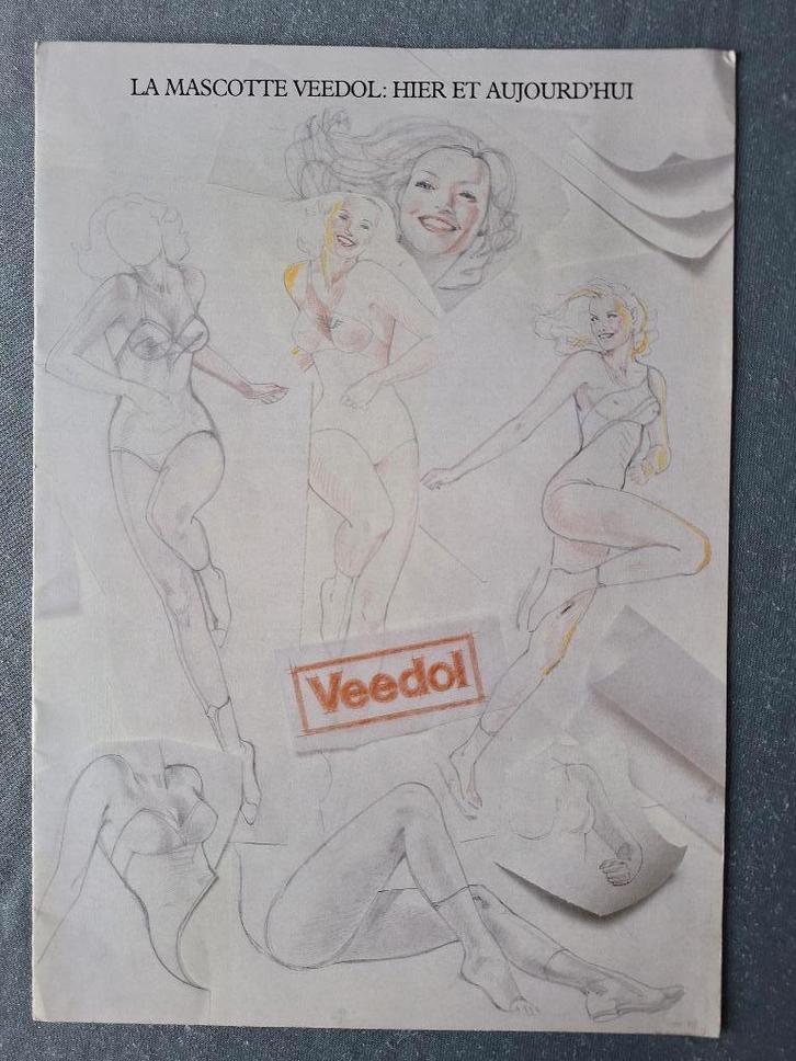 Brochure "La Mascotte VEEDOL" - FR, Verzamelen, Automerken, Motoren en Formule 1, Gebruikt, Auto's, Verzenden