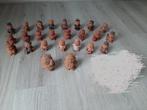 Hobby/Beroepen Stenen terracotta beertjes (per stuk), Ophalen, Gebruikt, Dier